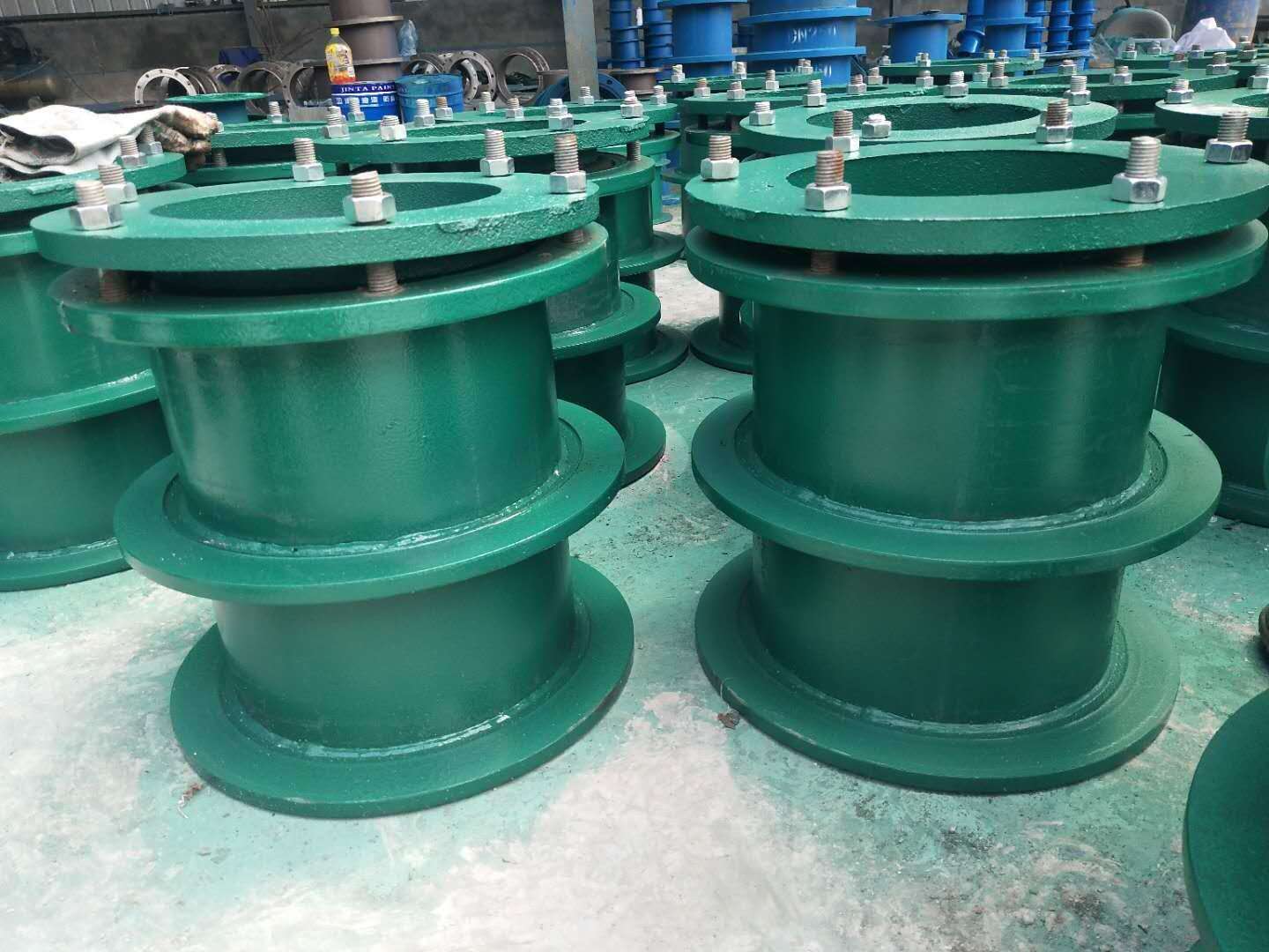防水套管一般適用於管道穿過牆壁之處